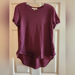 LOFT Swing Back Sweater